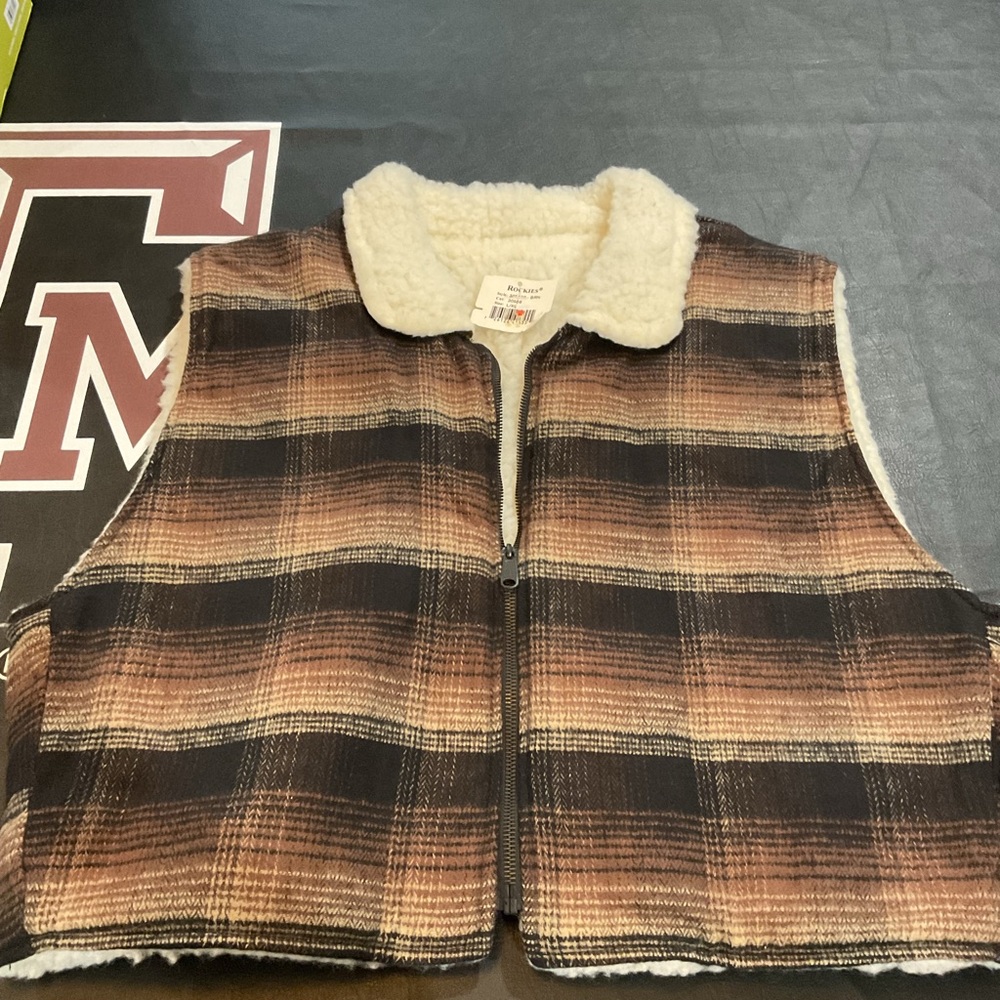 Vintage Rockies vest